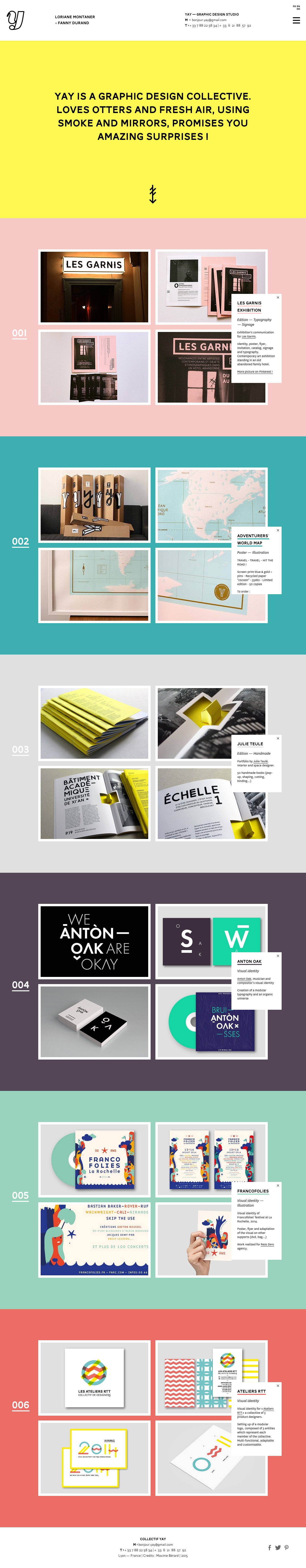 YAY Website Screenshot