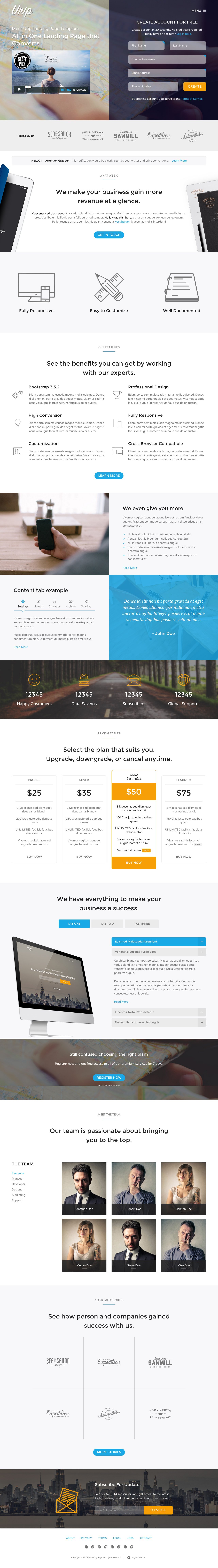 Urip Website Screenshot