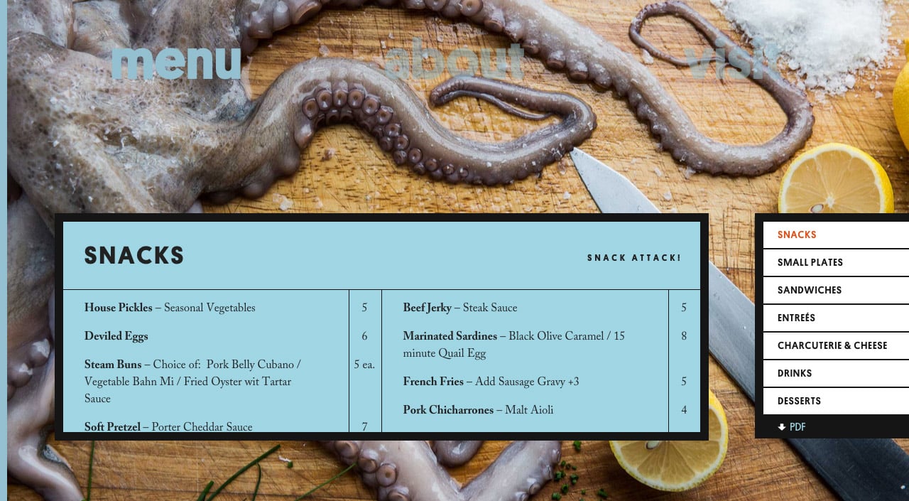 Pen & Quill Website Screenshot