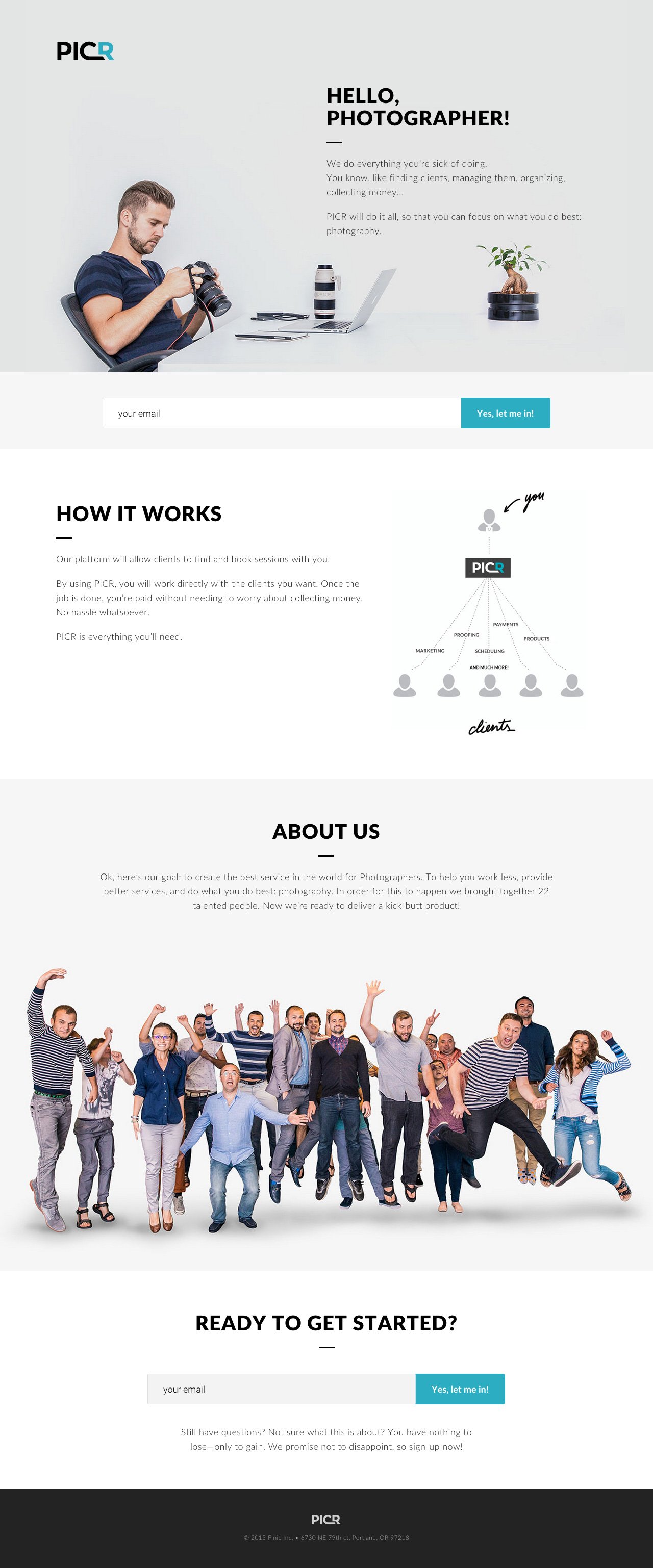 Picr Website Screenshot