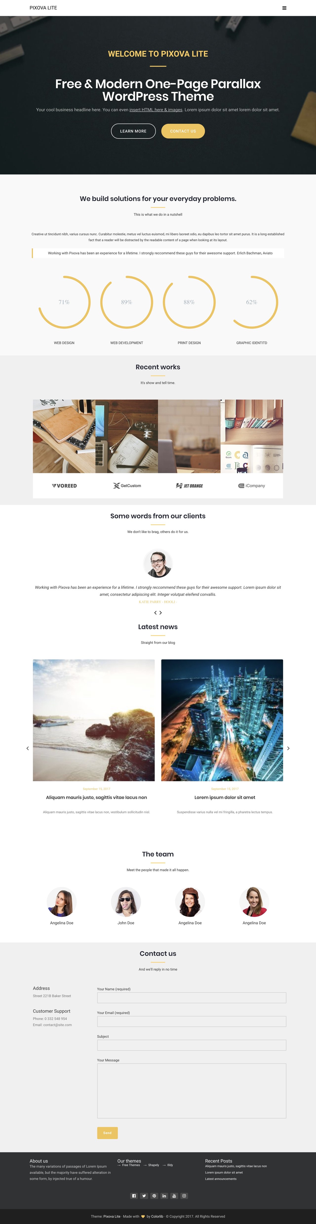 Pixova Lite Website Screenshot