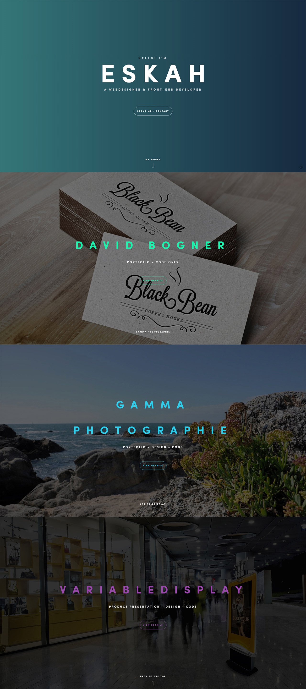 Eskah Website Screenshot