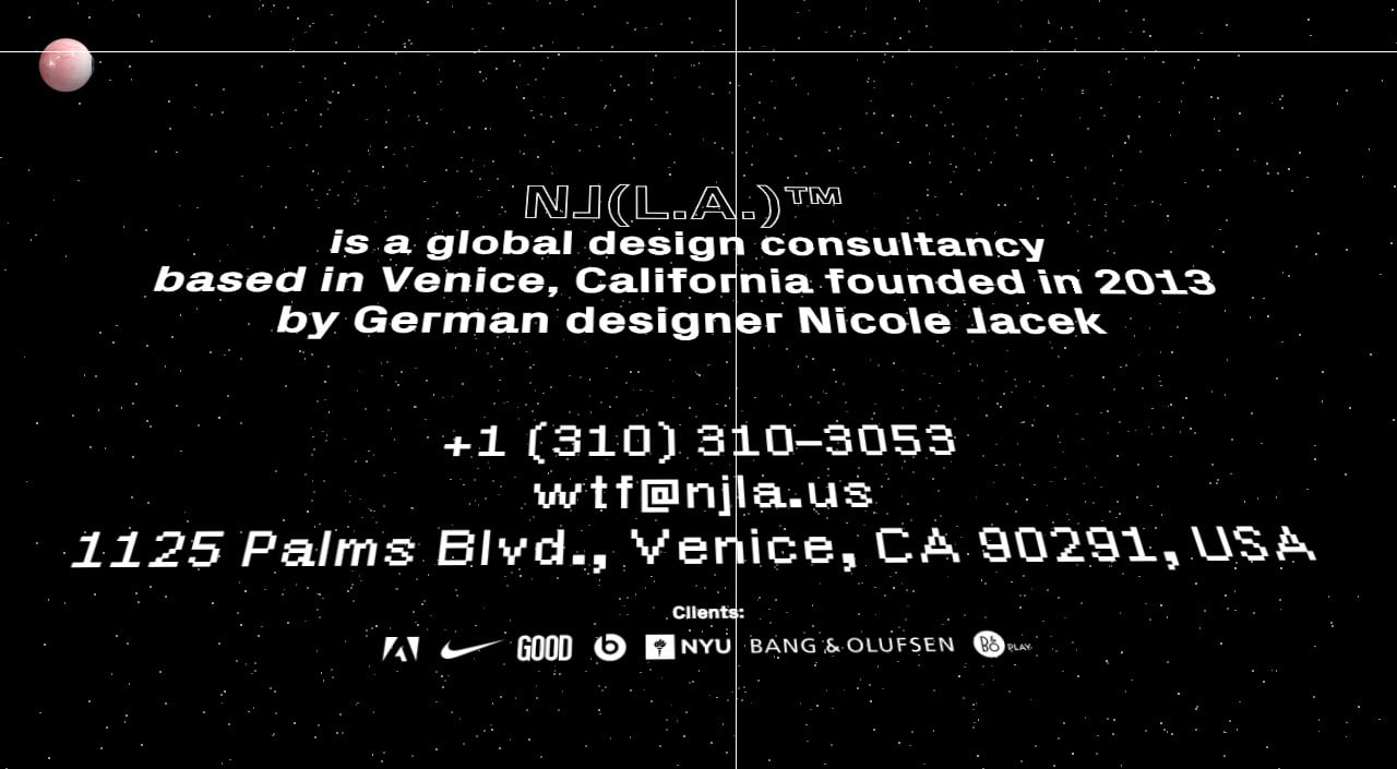 NJ(L.A.) Website Screenshot