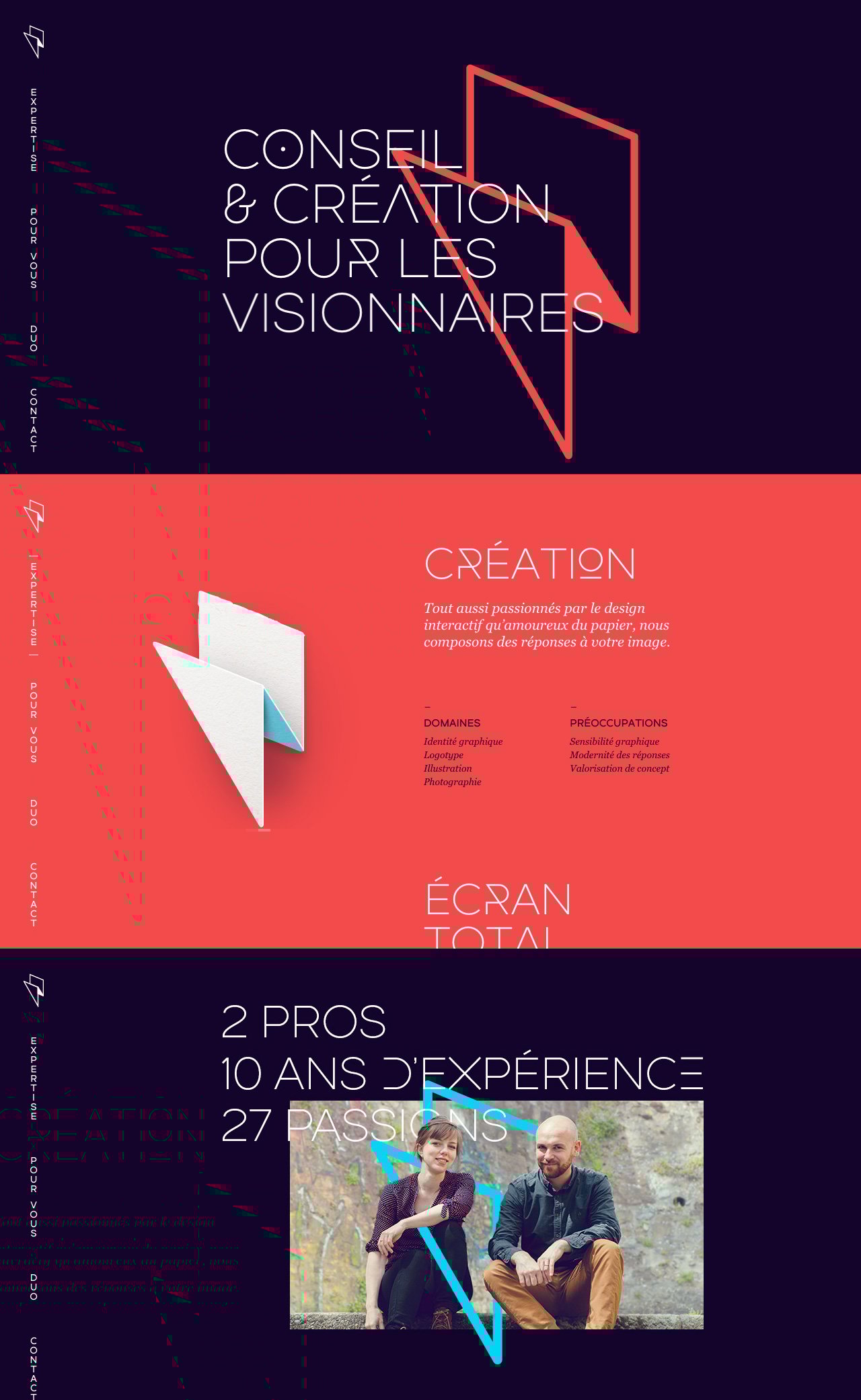 Panache Website Screenshot