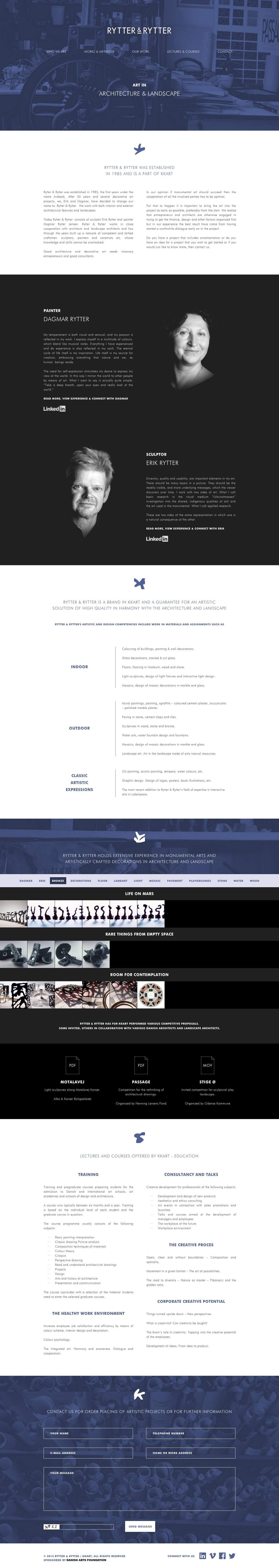 Rytter & Rytter Website Screenshot