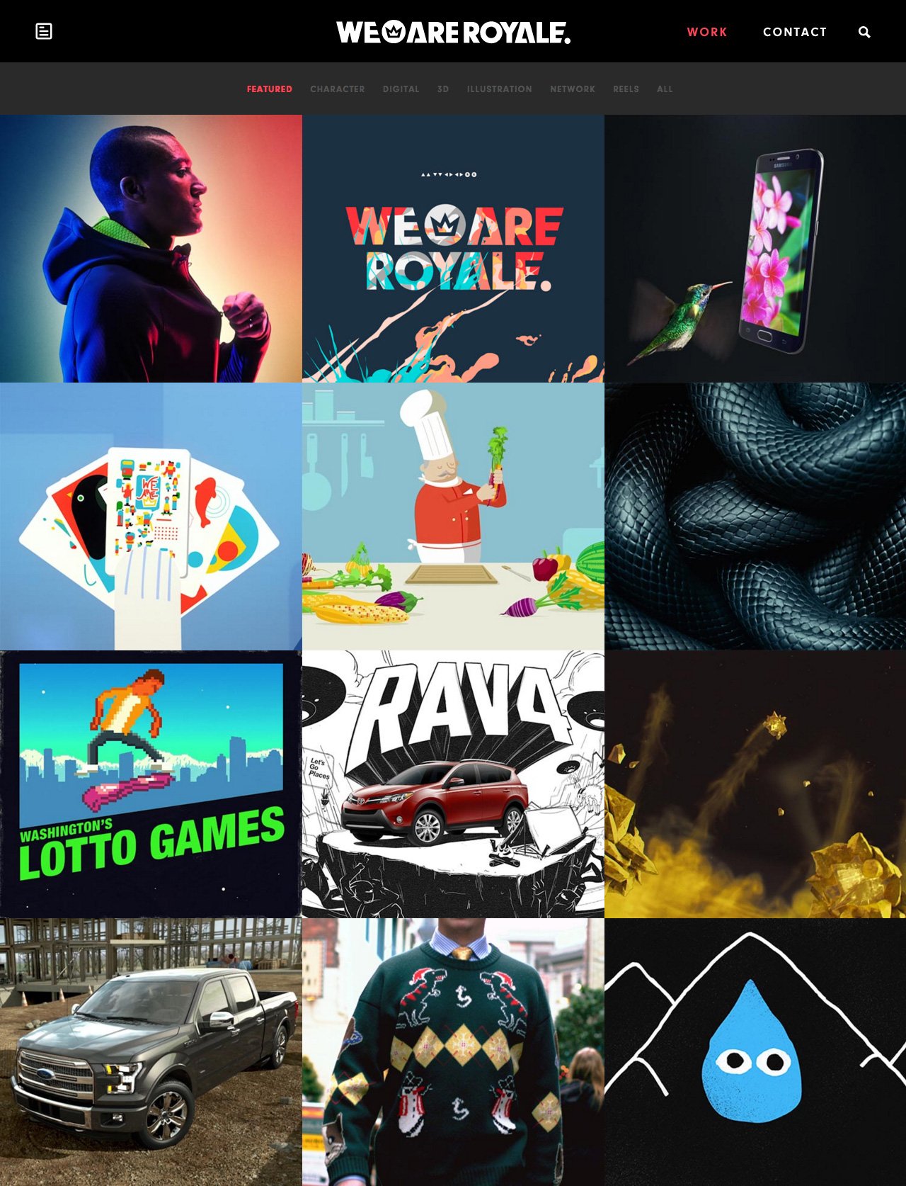 We Are Royale Website Screenshot