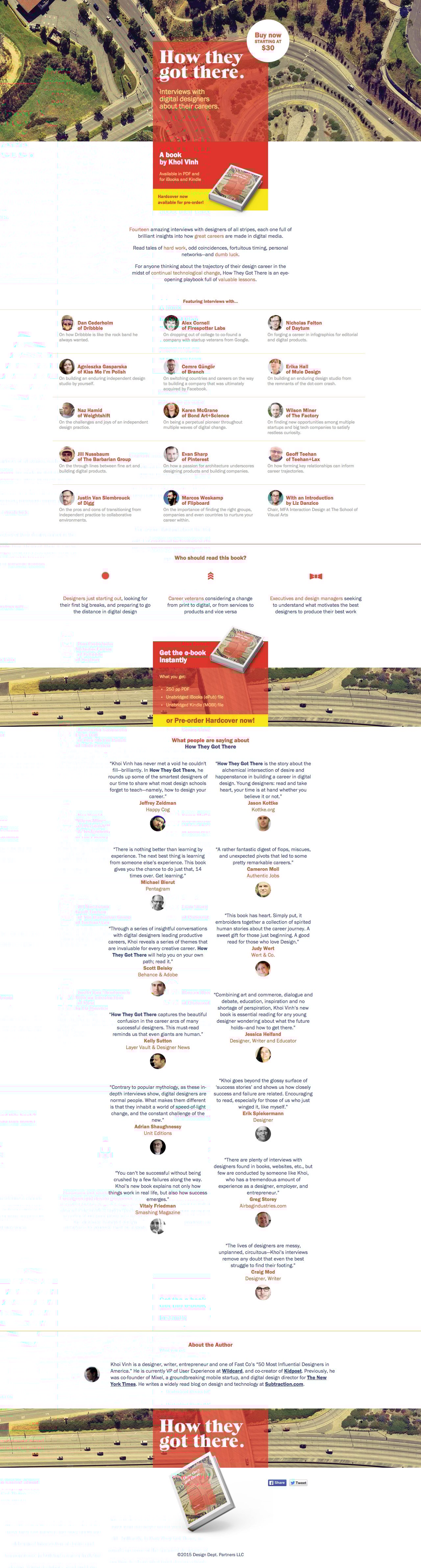 How they got there. Website Screenshot