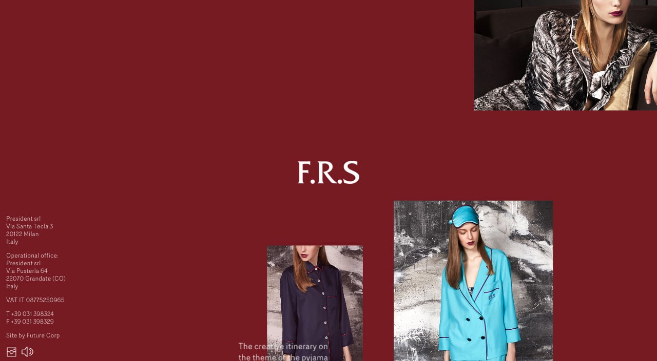 For Restless Sleepers Website Screenshot