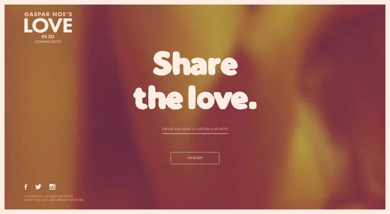 Let’s Make LOVE Website Screenshot