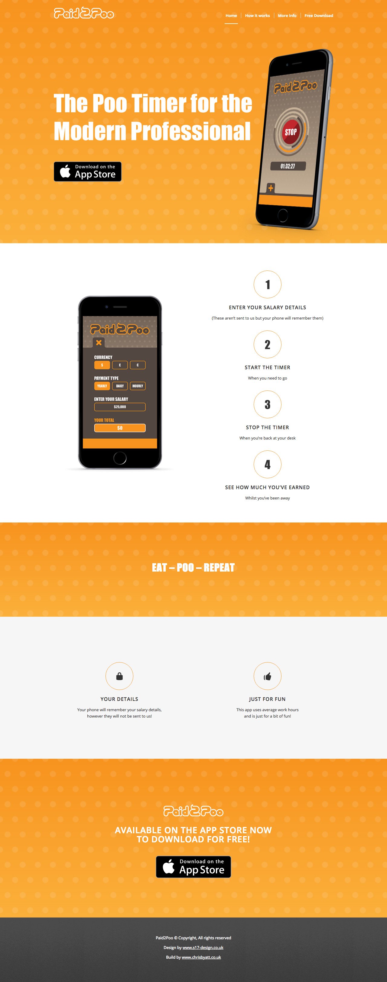 Paid2Poo Website Screenshot