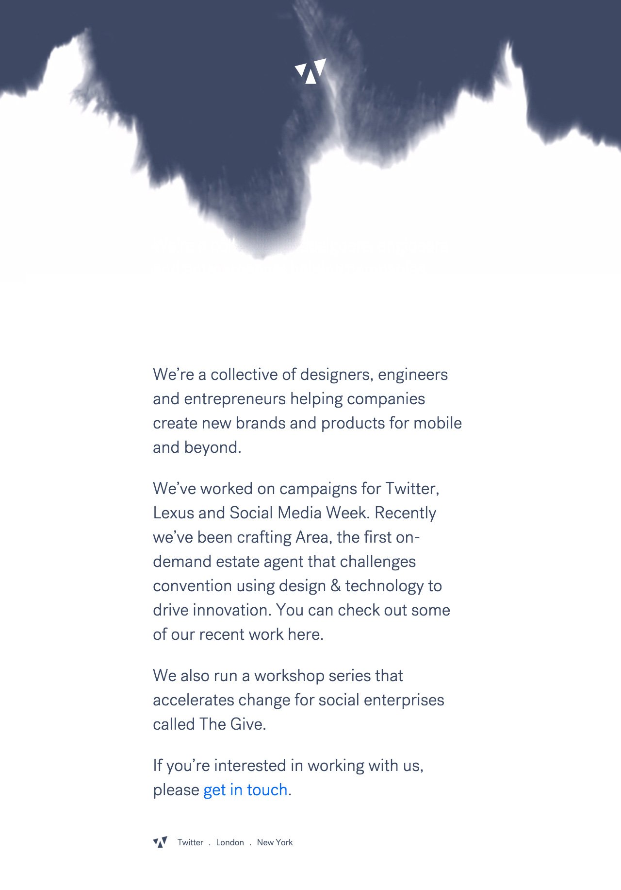 The Workshop Website Screenshot