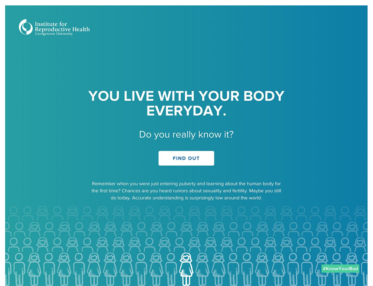KnowYourBody Website Screenshot