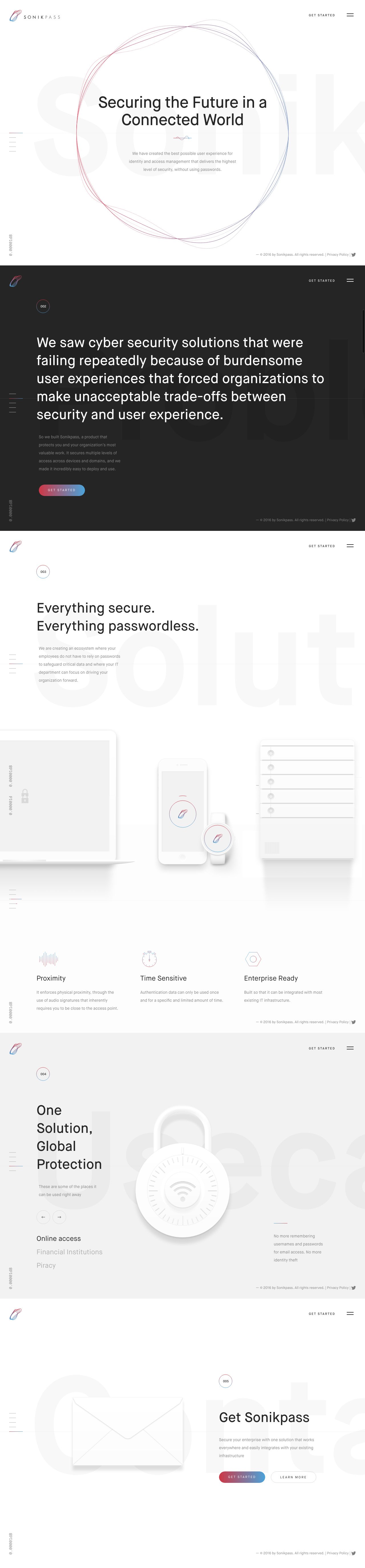 Sonikpass Website Screenshot