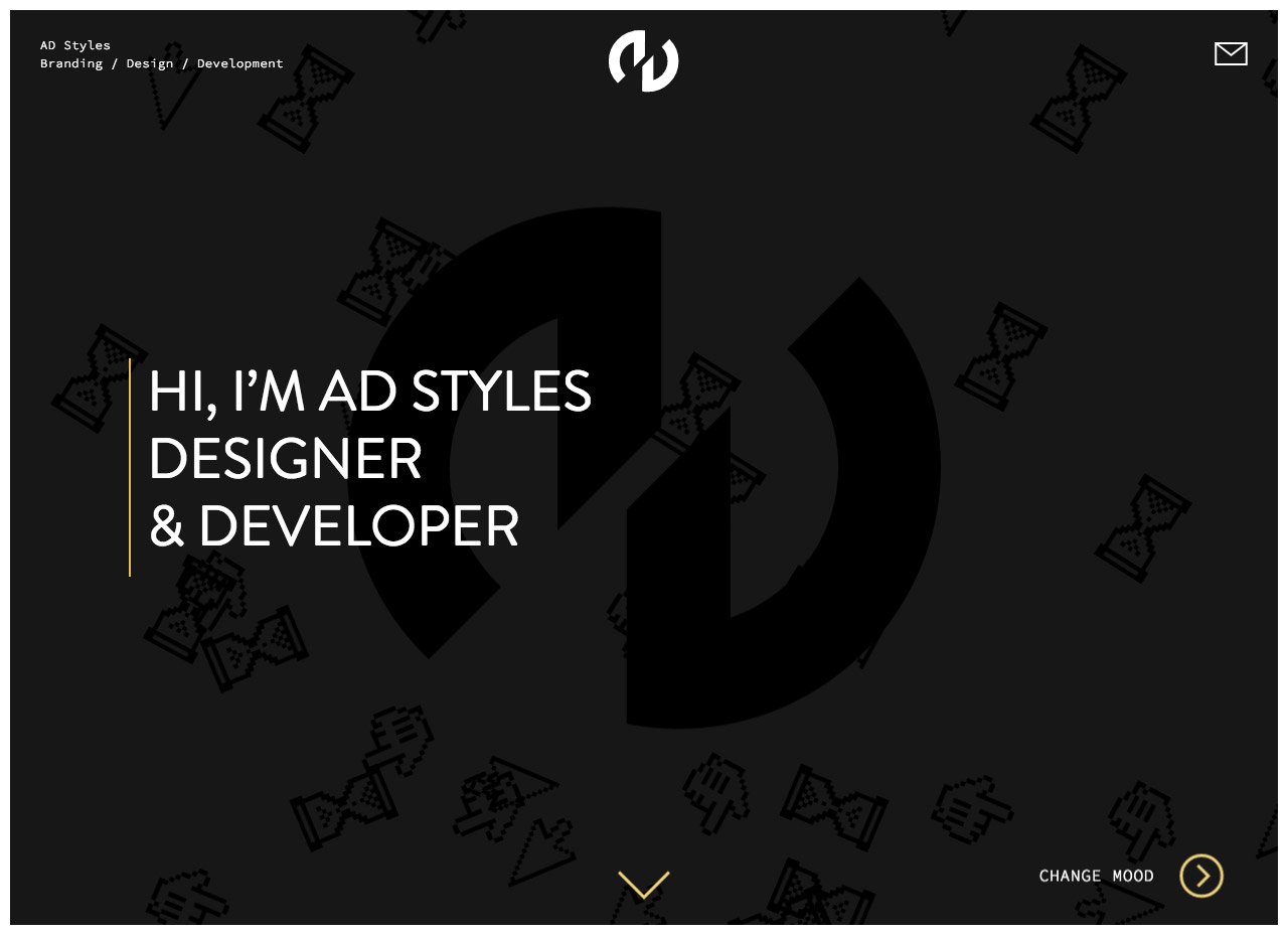 AD Styles Website Screenshot