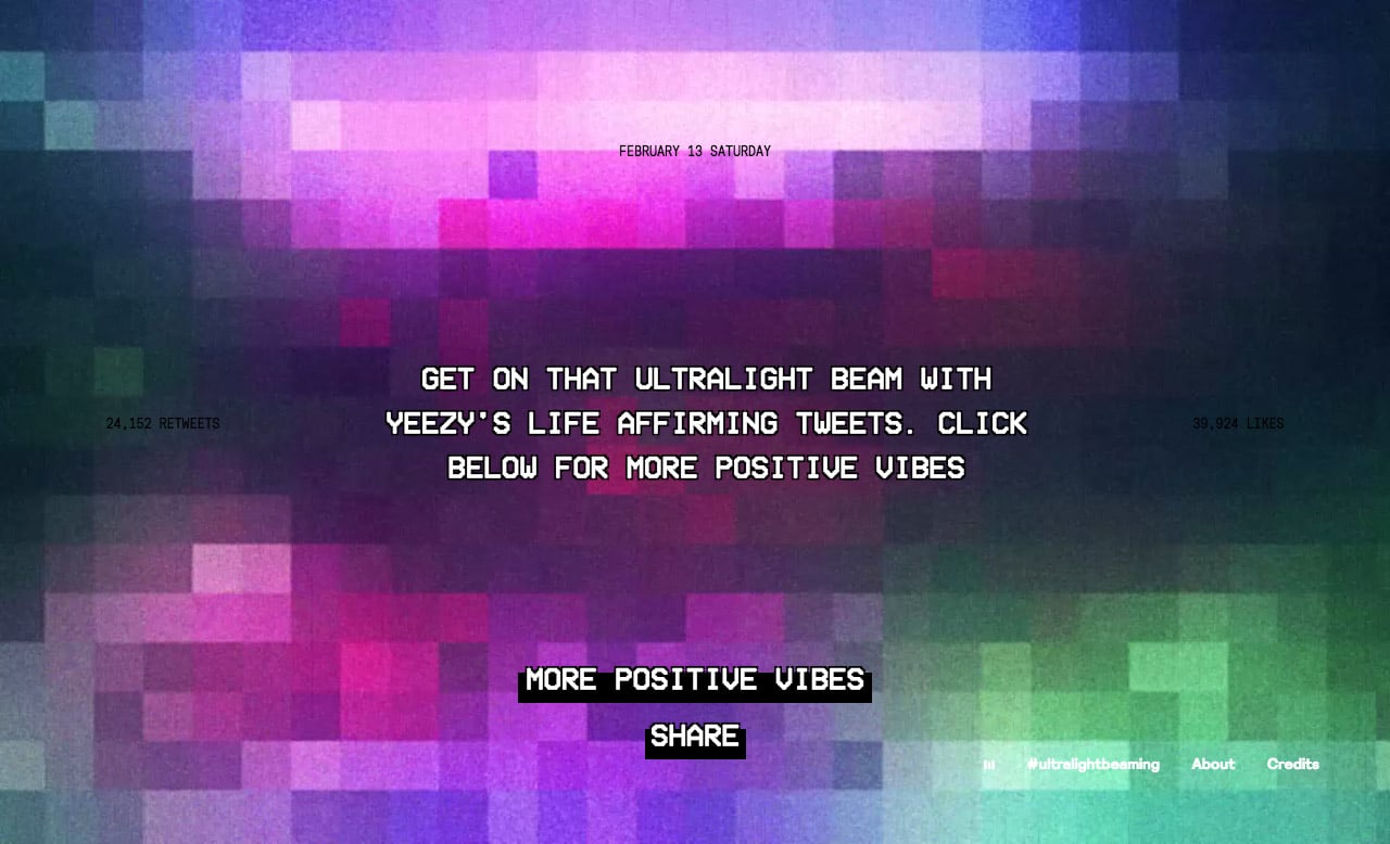 Ultralight Beaming Website Screenshot