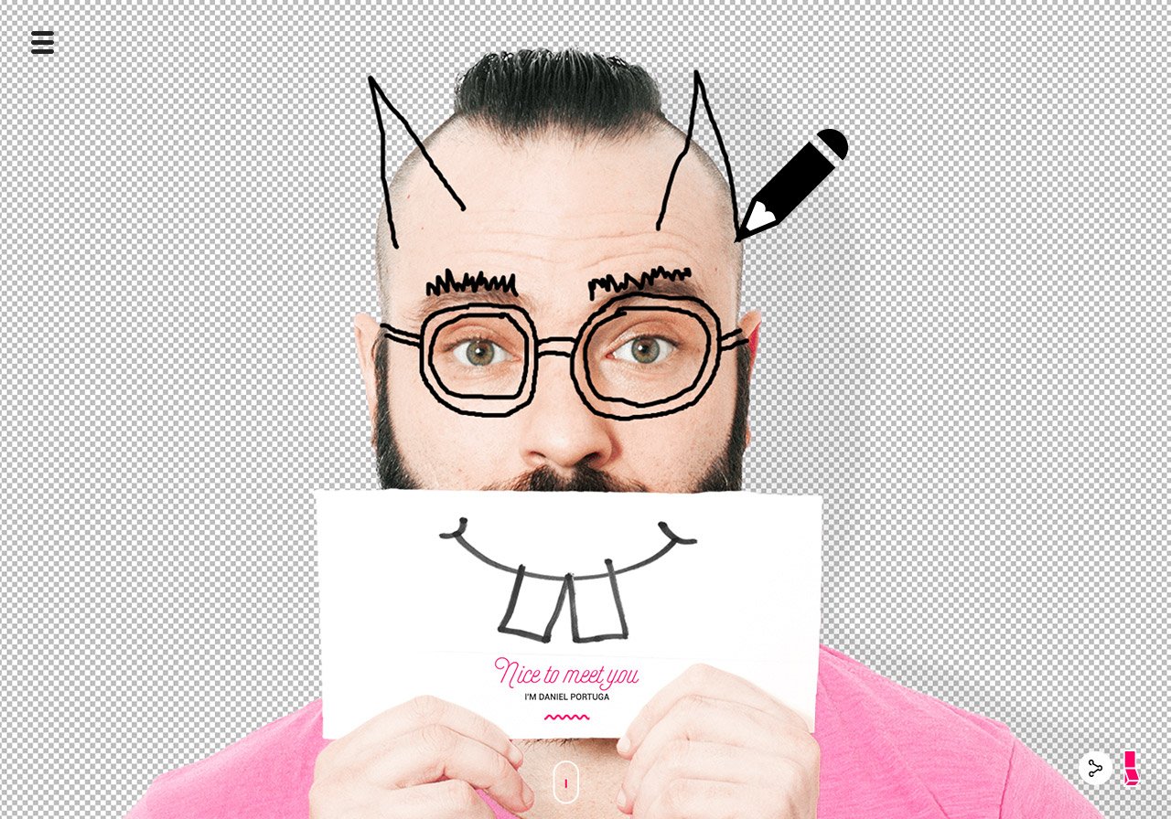 Daniel Portuga – The Smiles Hunter Website Screenshot