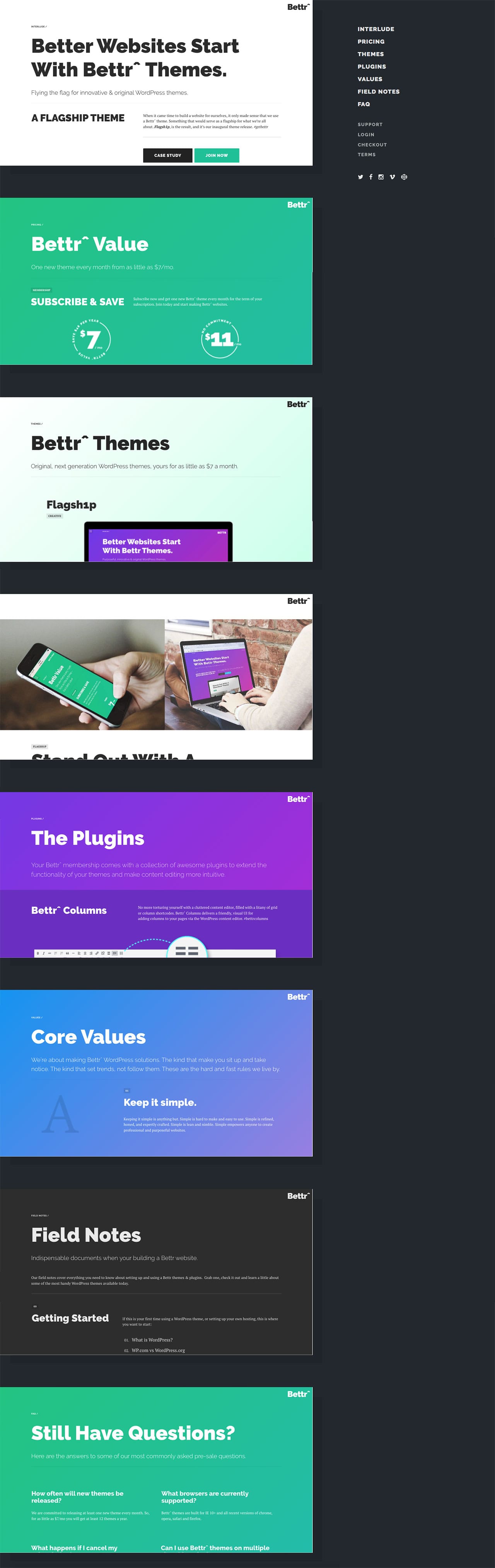 Bettr.Press Website Screenshot