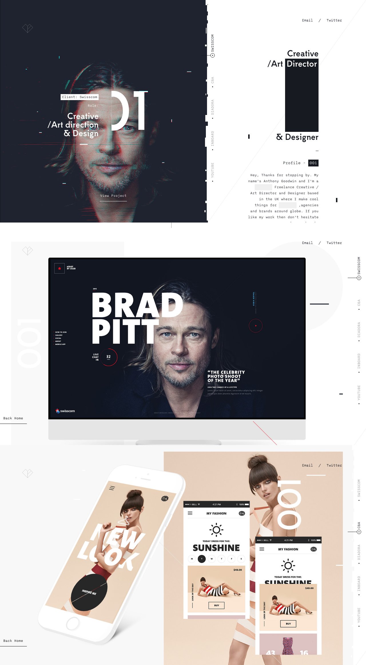 Design Embraced Website Screenshot