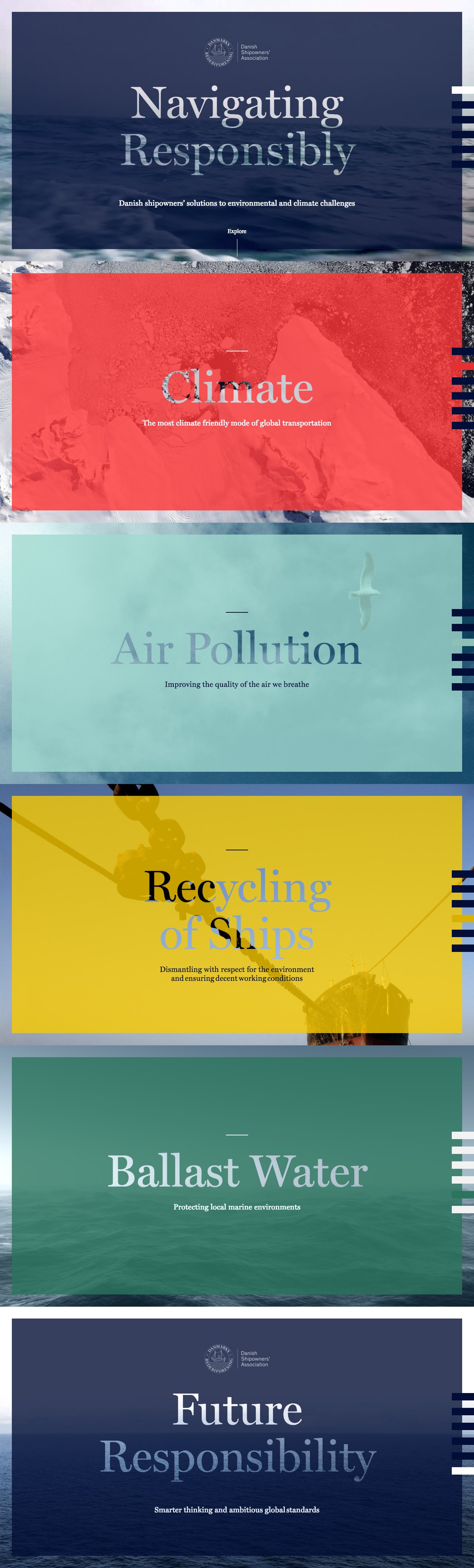 Navigating Responsibly Website Screenshot