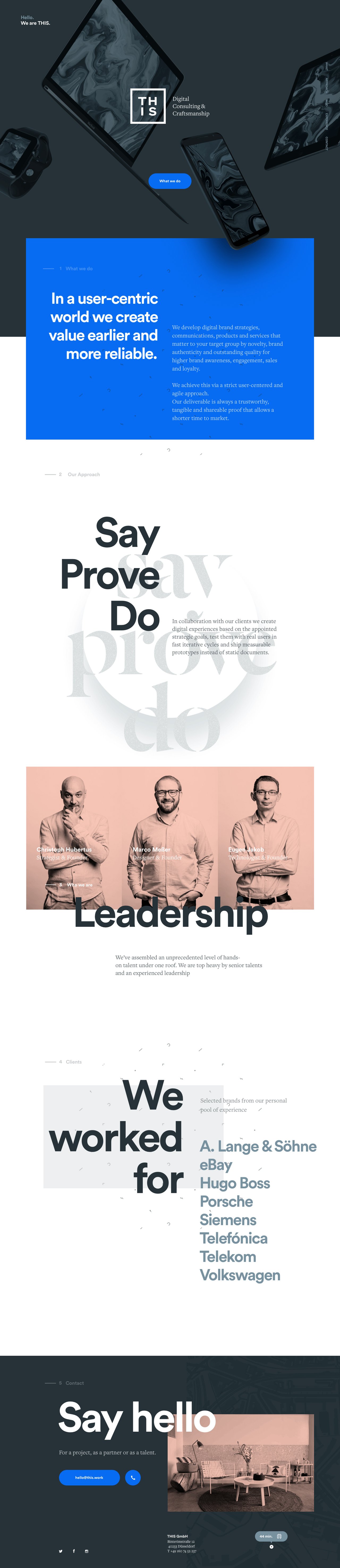 THIS Website Screenshot