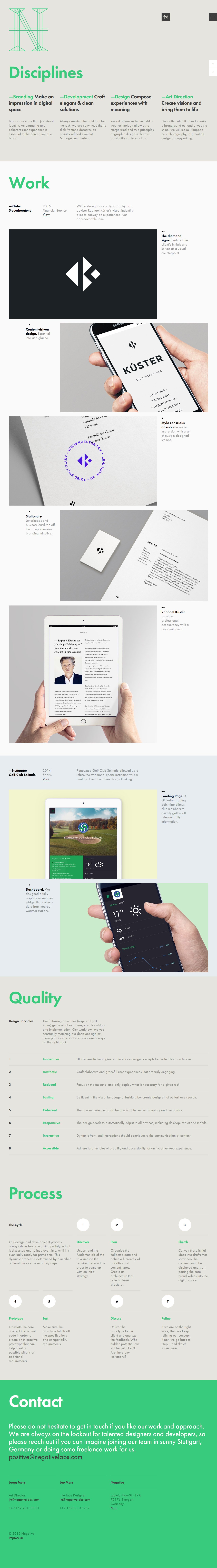 Negative Website Screenshot