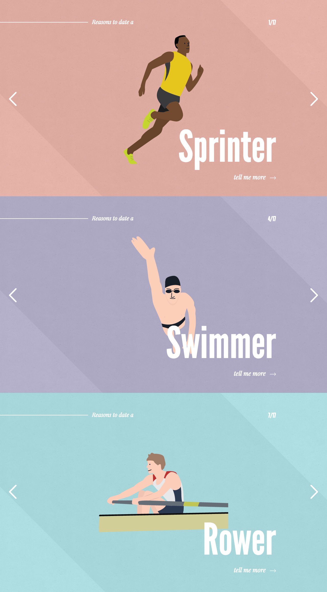 Date An Athlete Website Screenshot