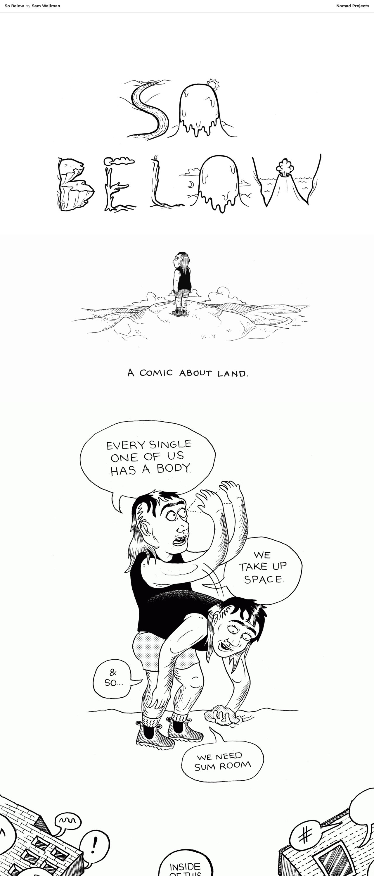 So Below Website Screenshot