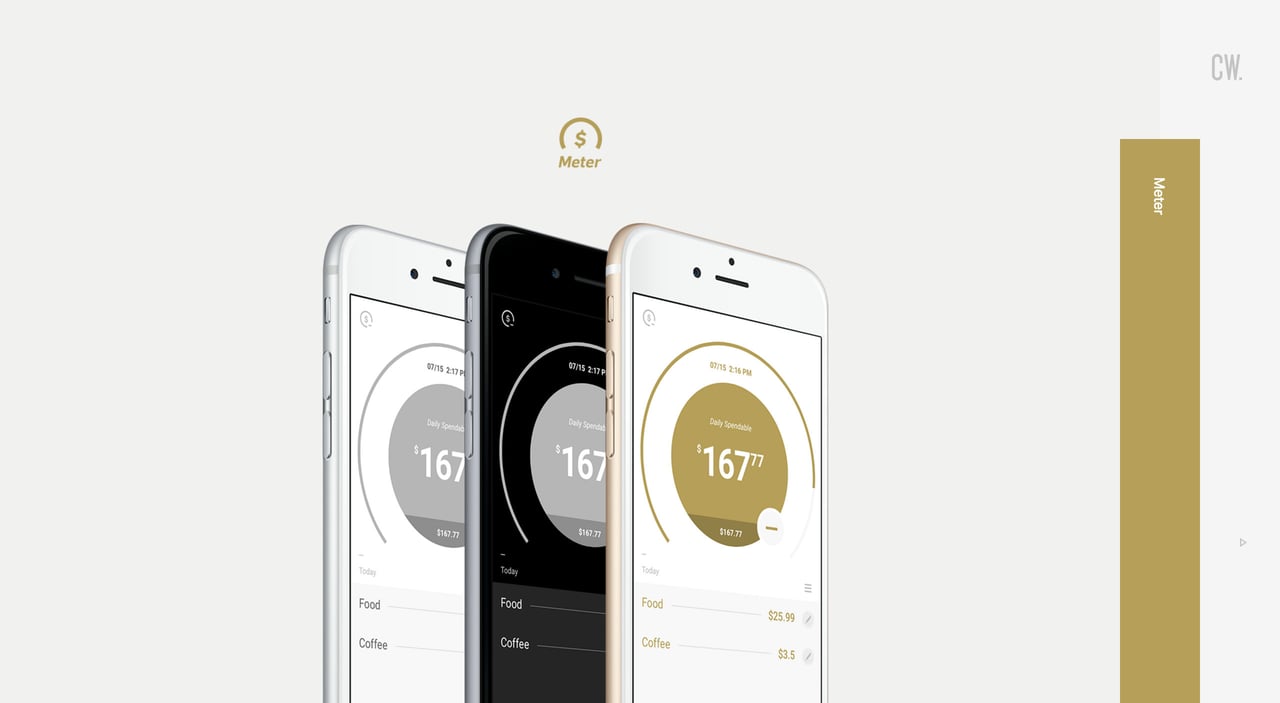 Chris Wang Website Screenshot