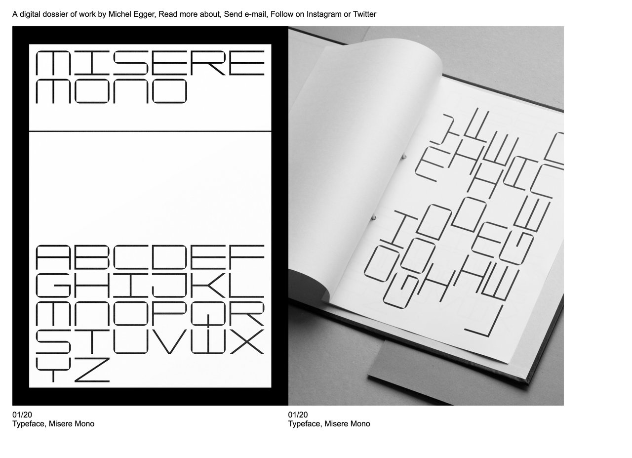Michel Egger Website Screenshot