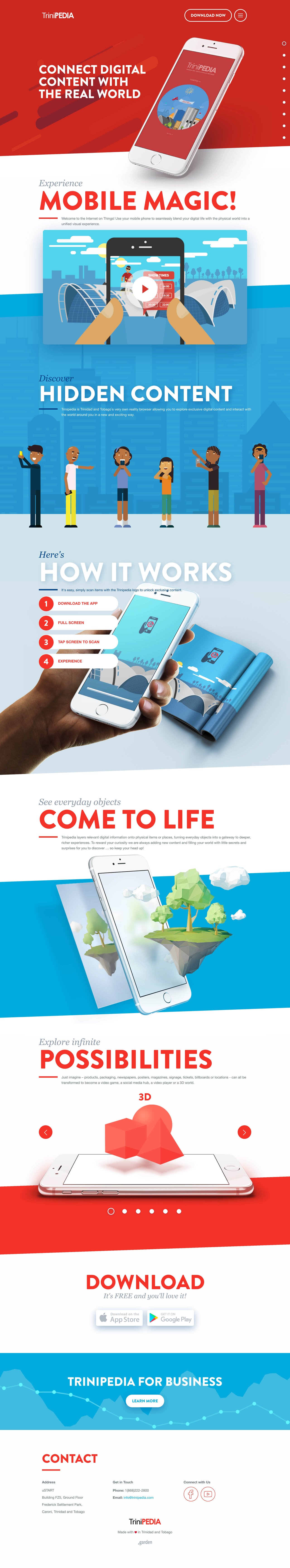 Trinipedia Website Screenshot