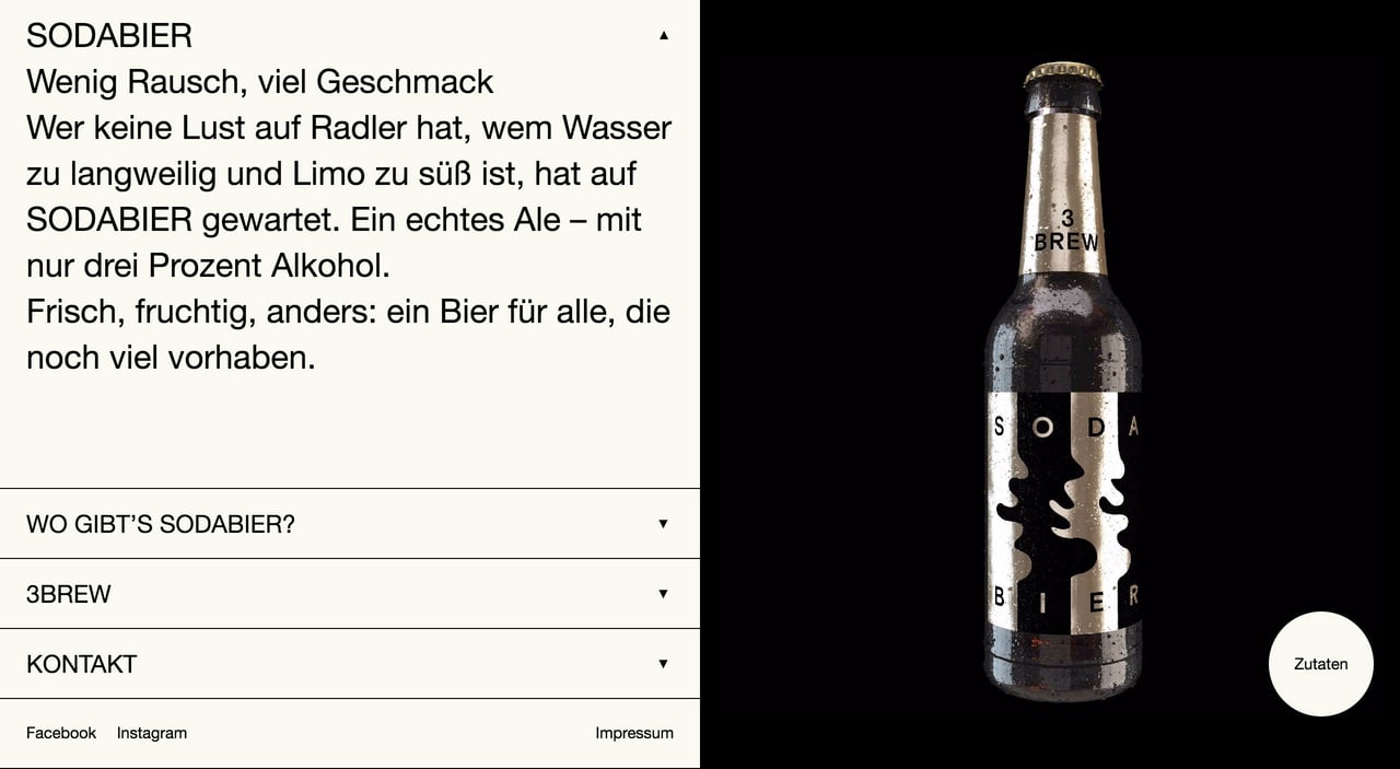 3Brew Website Screenshot