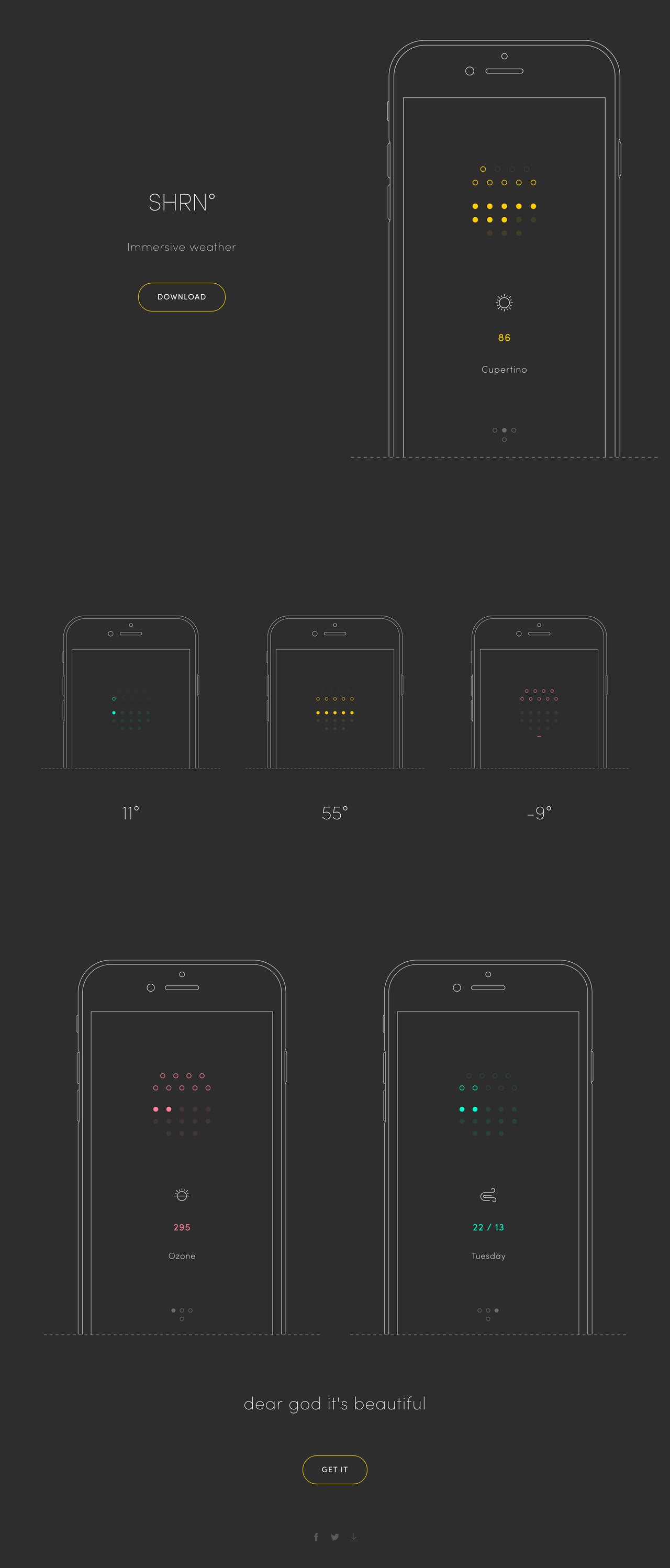 SHRN° Website Screenshot