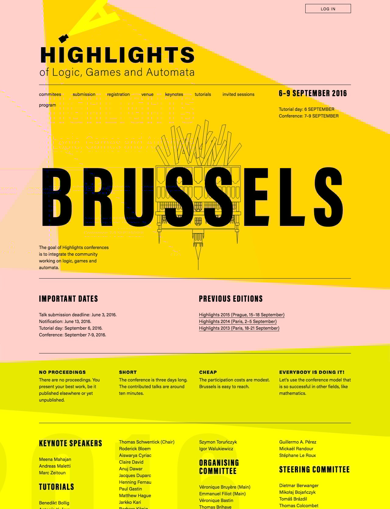 Highlights Website Screenshot