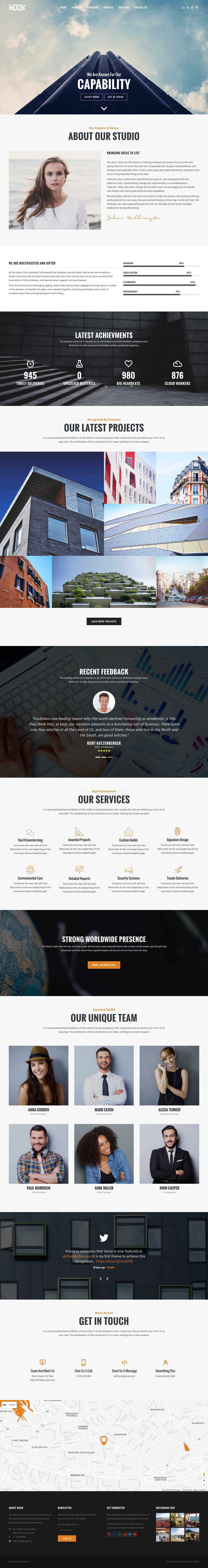 Hook Website Screenshot