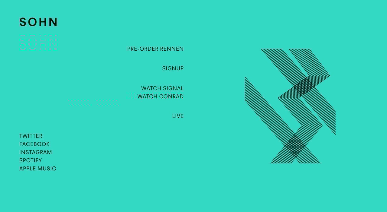 SOHN Website Screenshot