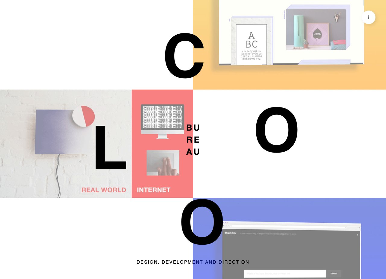 Bureau Cool Website Screenshot