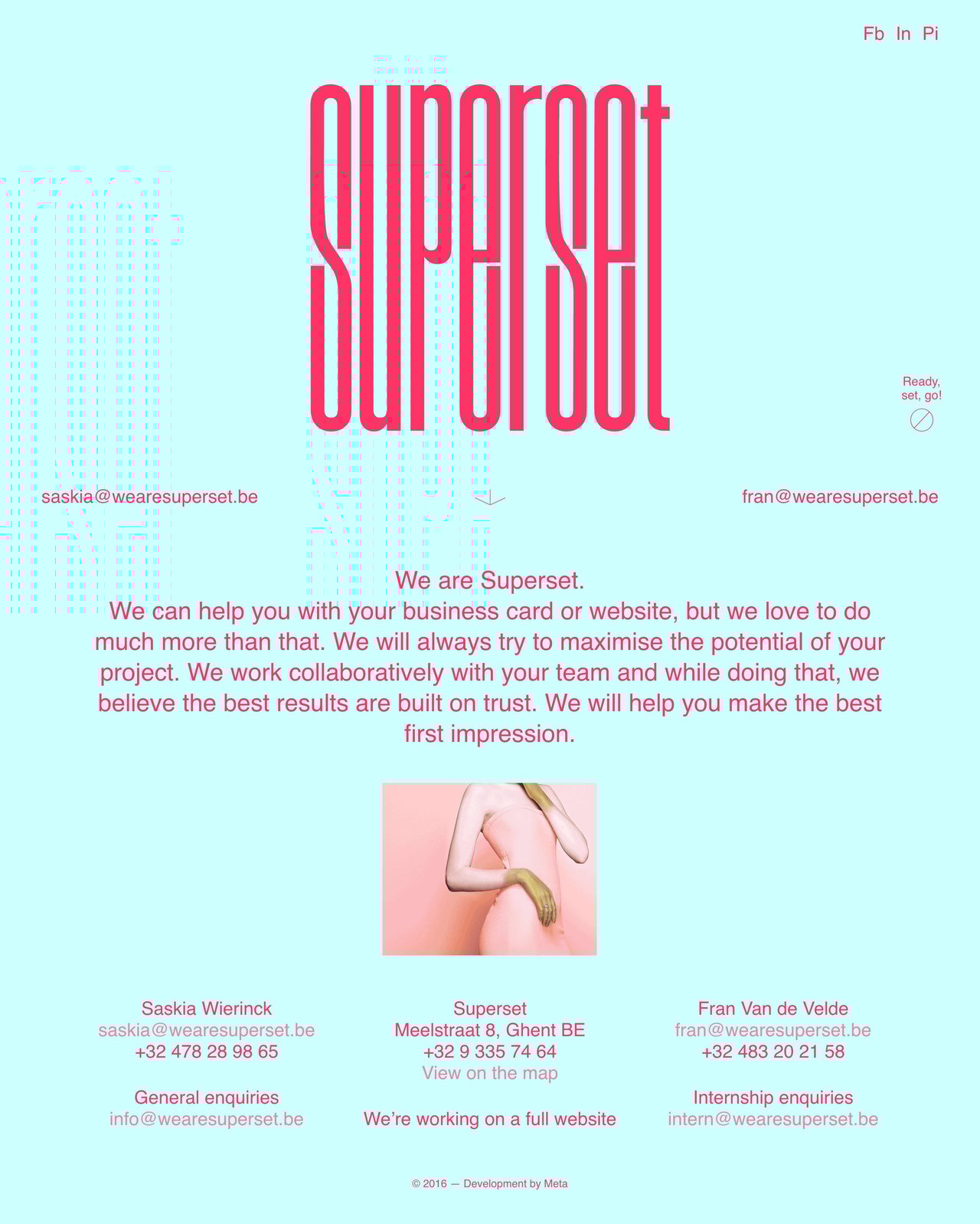 Superset Website Screenshot