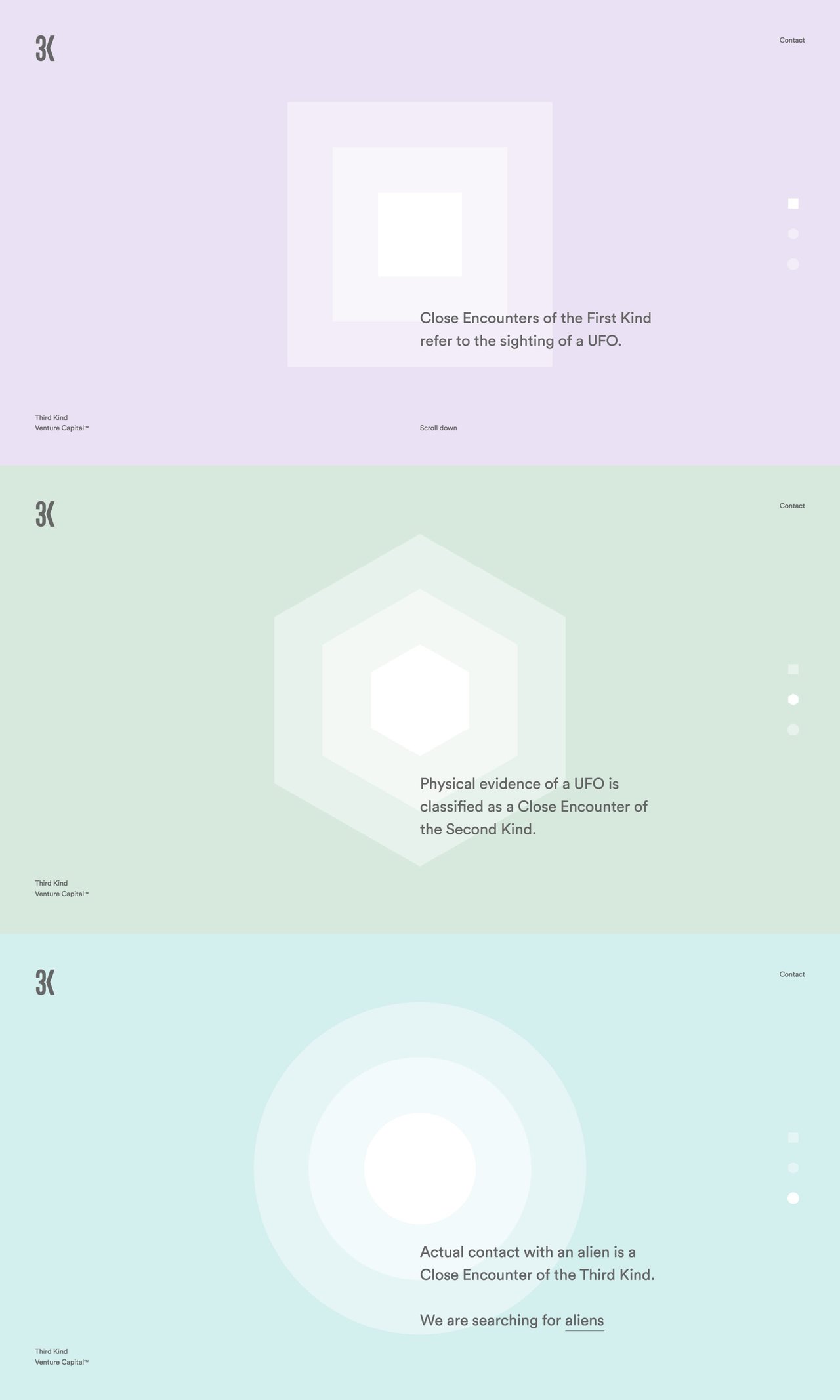 3KVC Website Screenshot