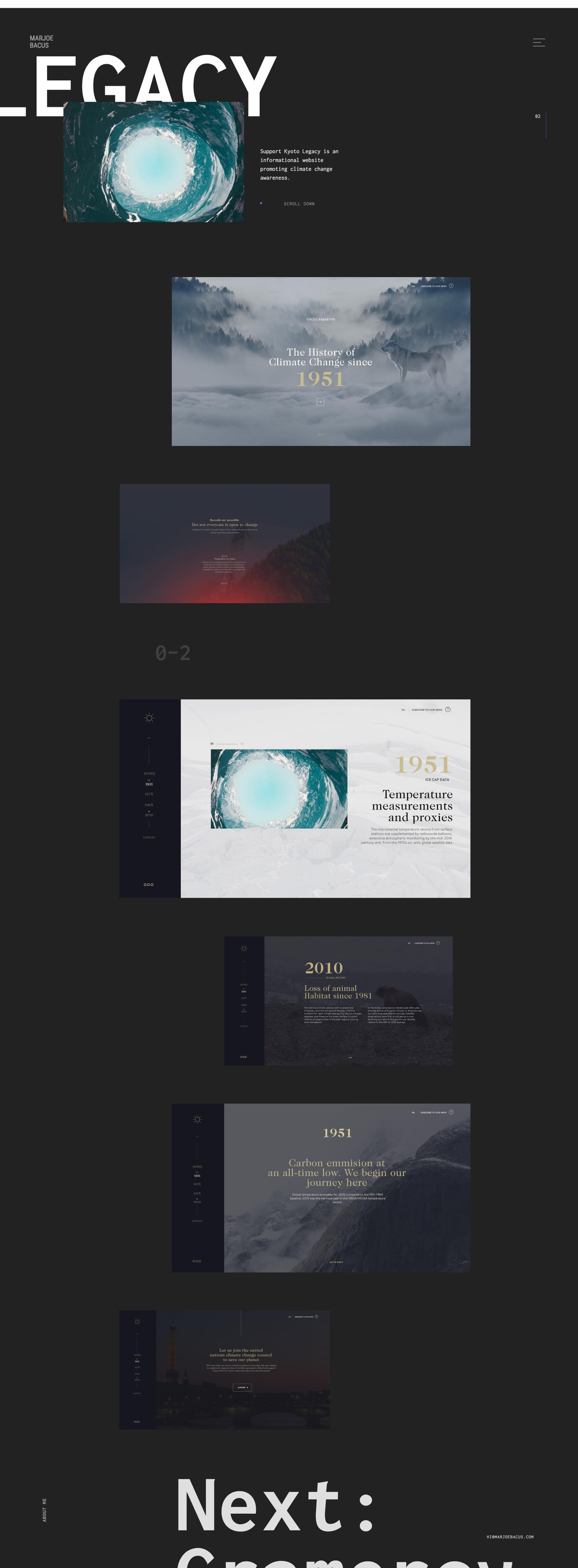 Marjoe Bacus Website Screenshot