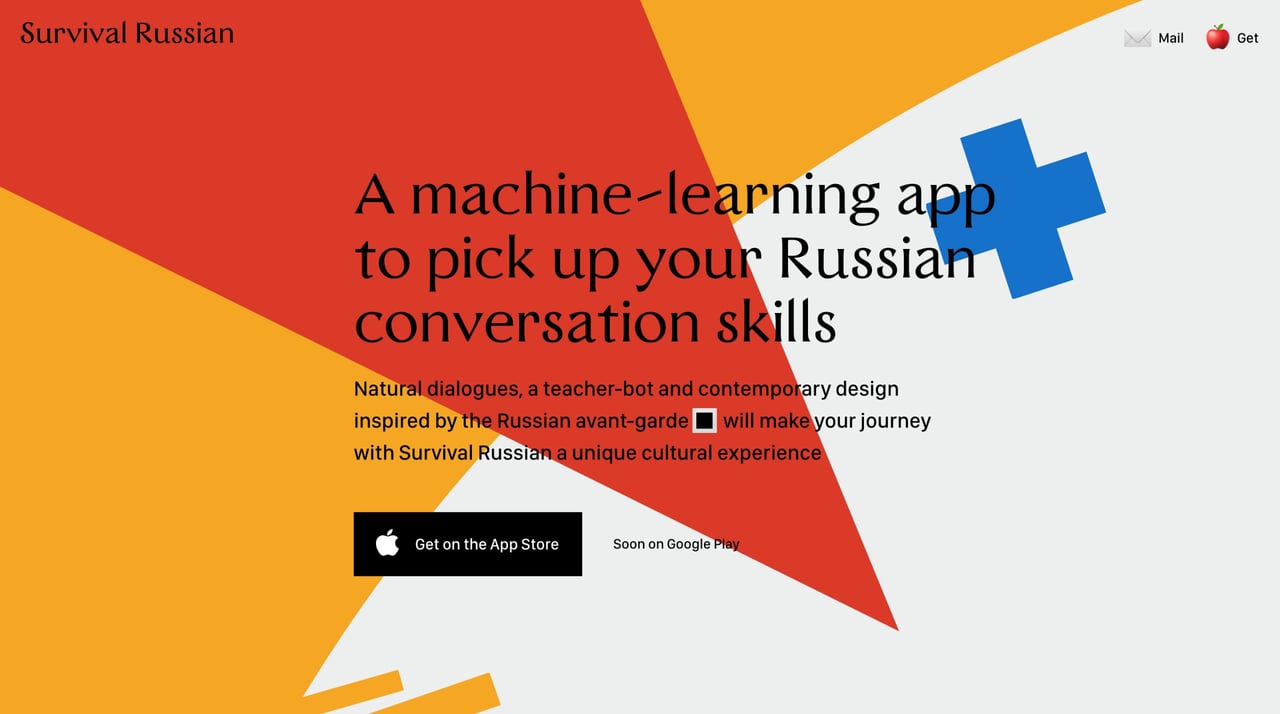 Survival Russian Website Screenshot