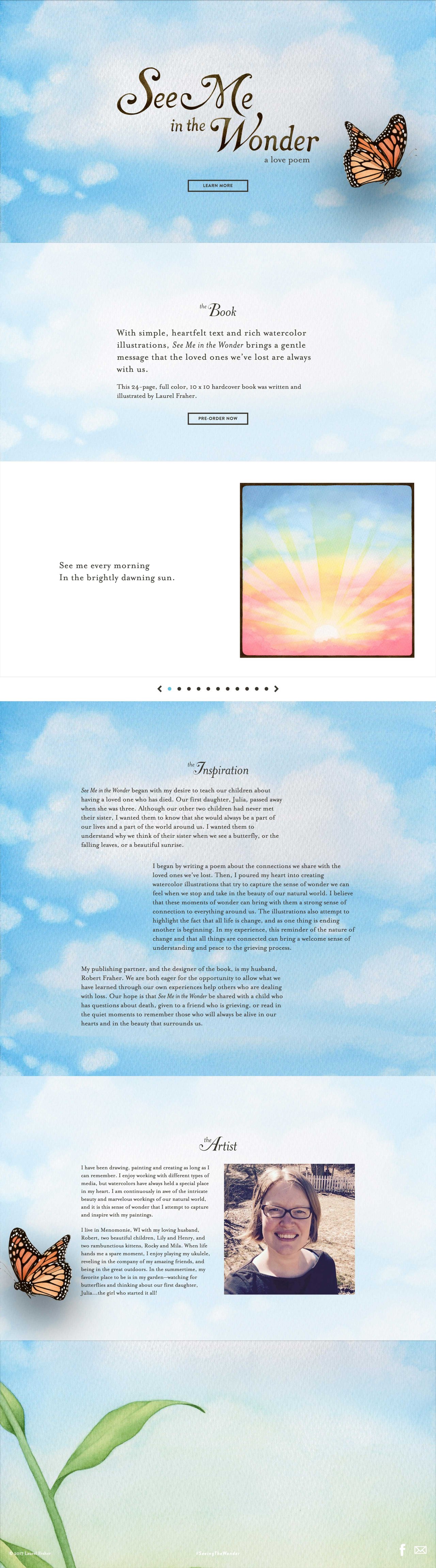 See Me in the Wonder Website Screenshot