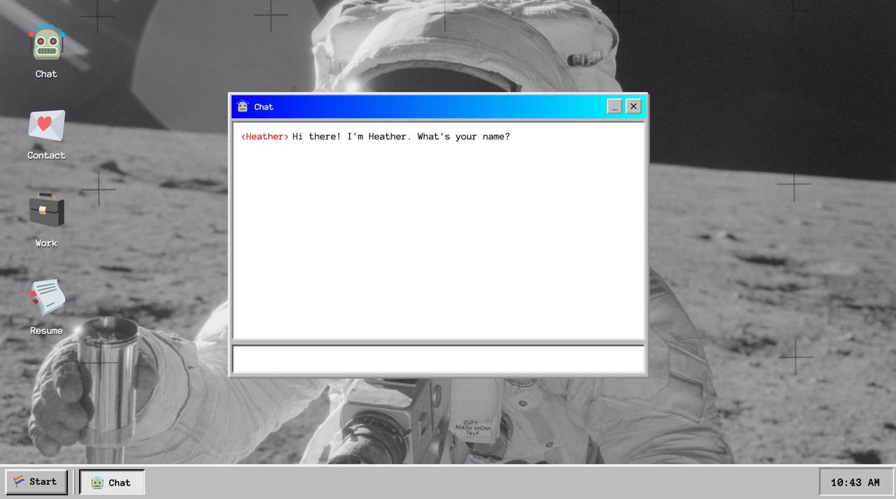 Heather Vandervecht Website Screenshot