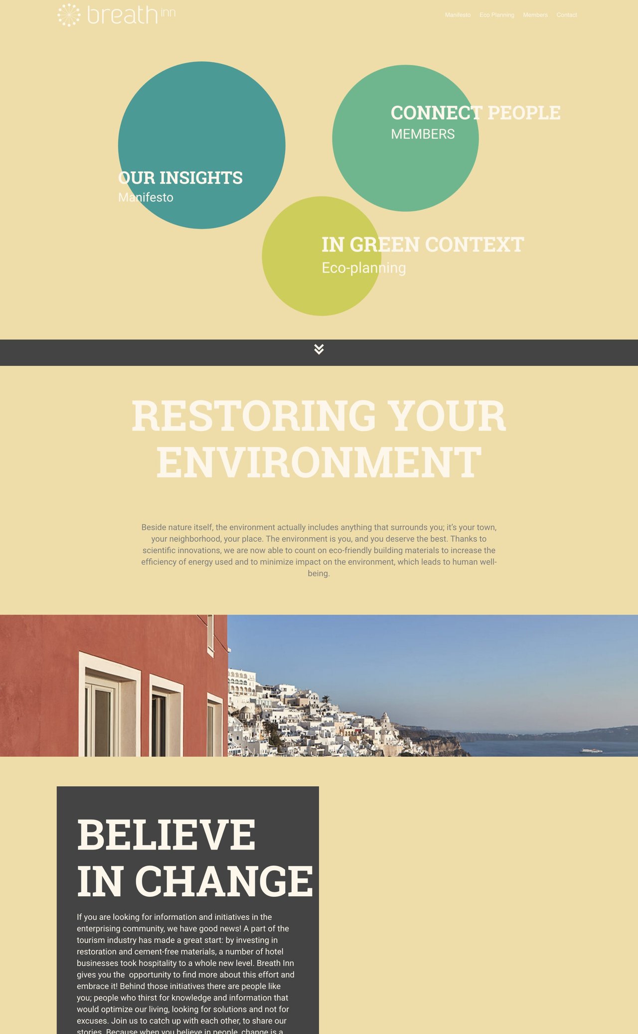 Breath-inn Website Screenshot