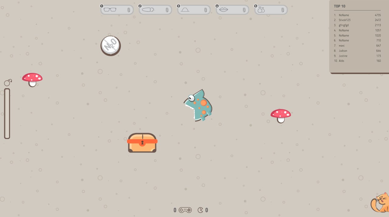 Go! Eat! Bomb! Website Screenshot