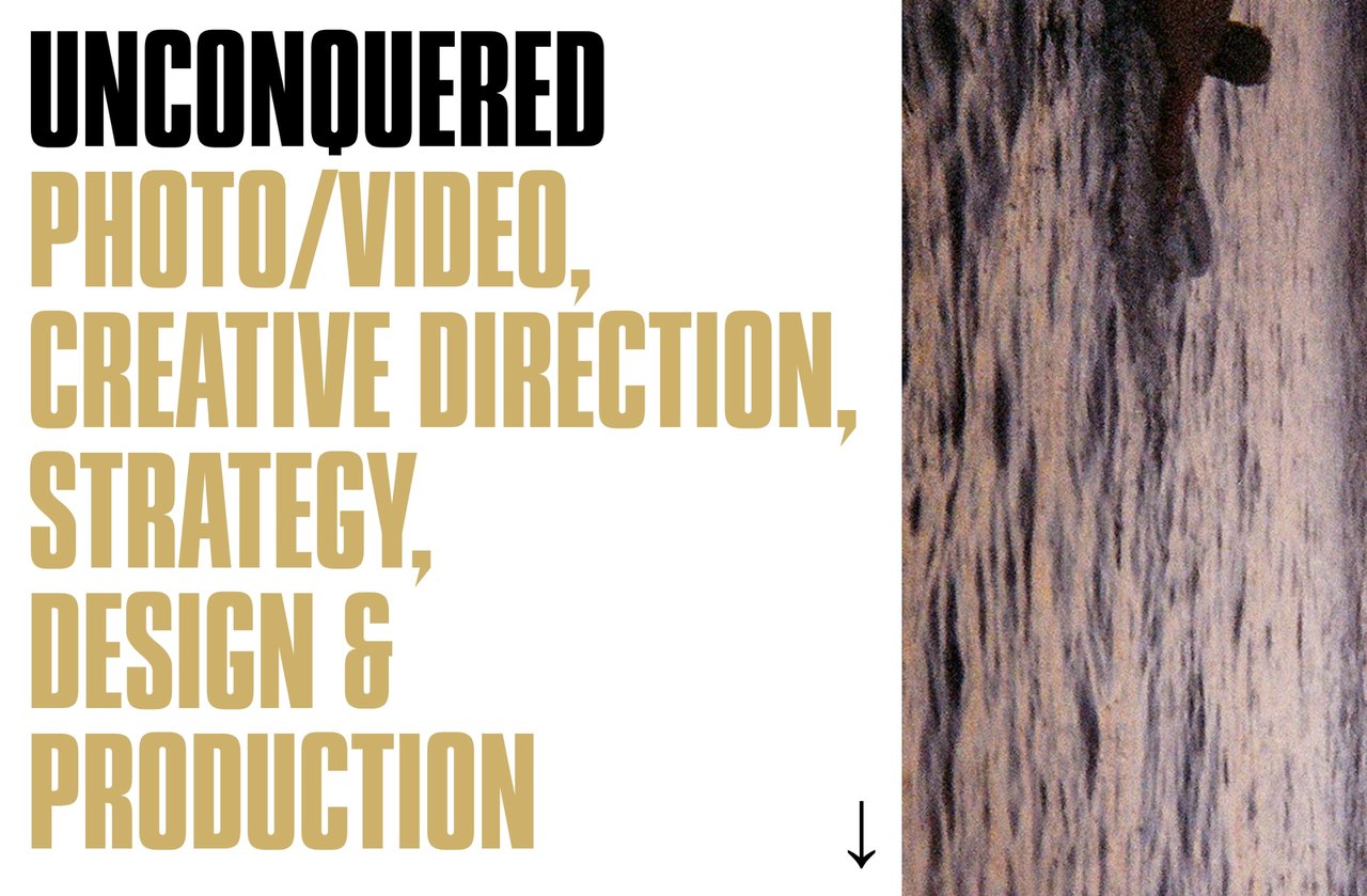 Unconquered Website Screenshot