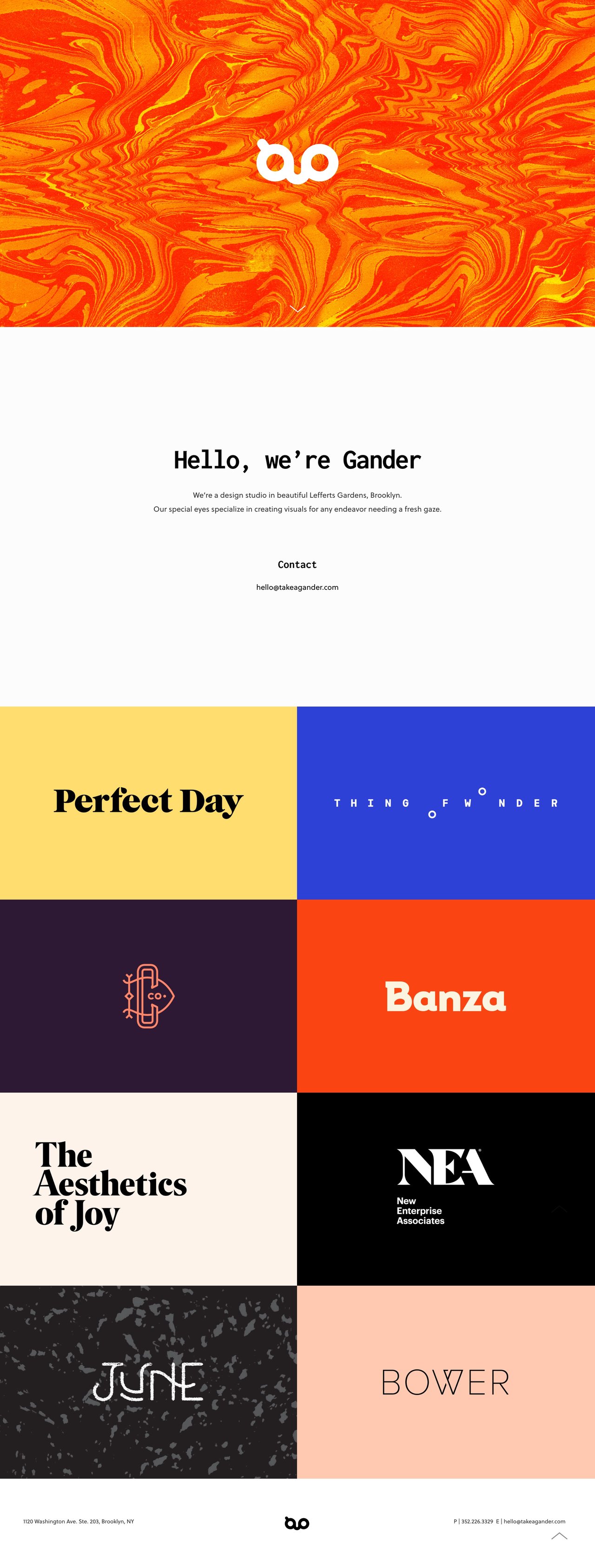 Gander, Inc. Website Screenshot