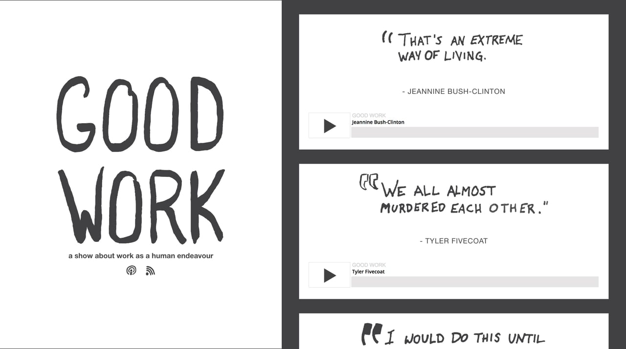 Good Work Website Screenshot