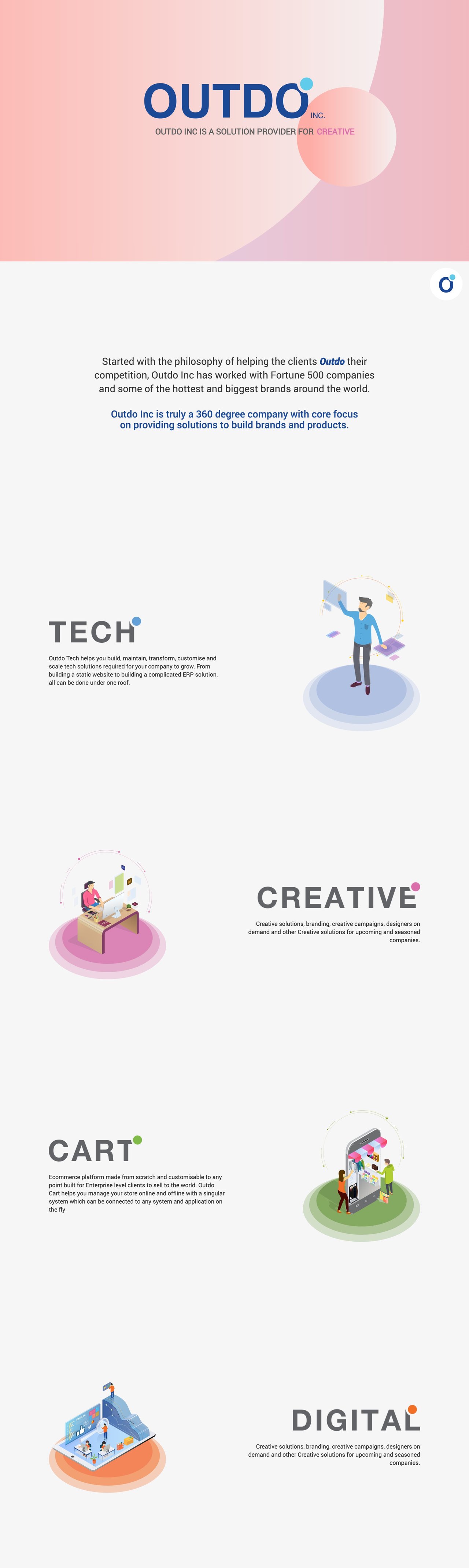 Outdo Inc Website Screenshot