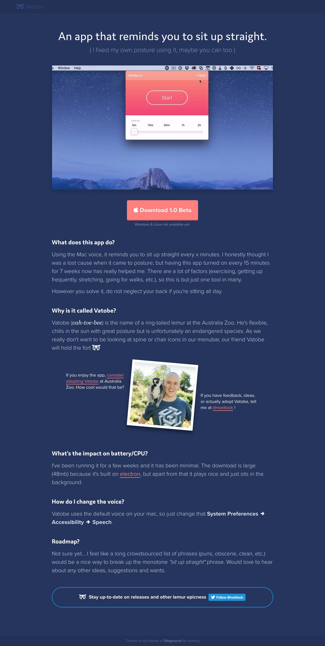 Vatobe Website Screenshot