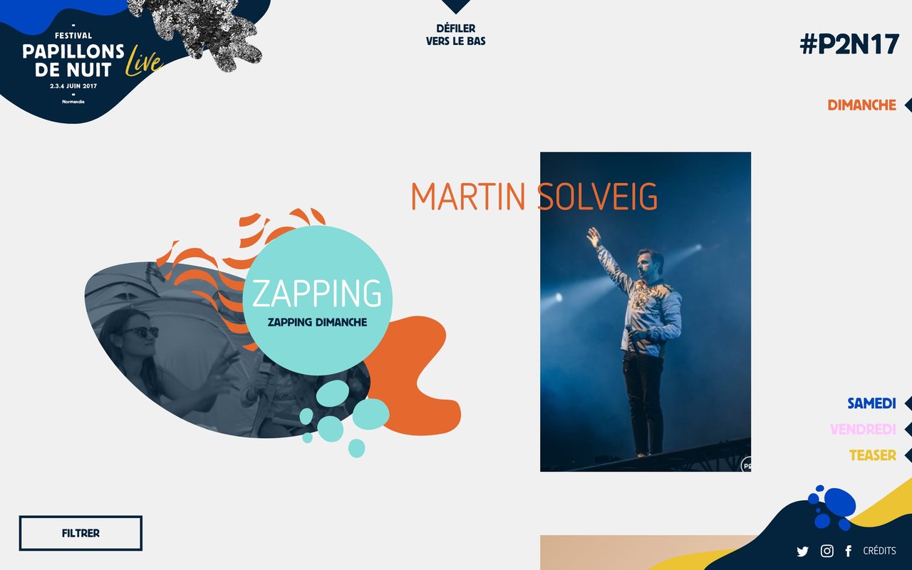 Live – Papillons de Nuit Website Screenshot